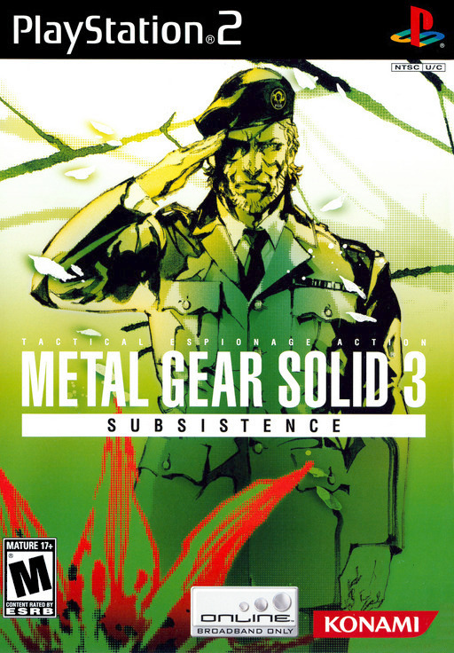 metal gear solid 3 subsistence