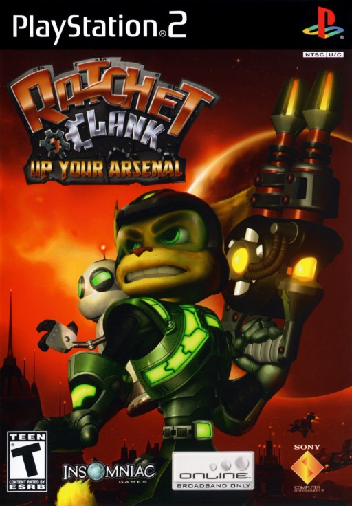 ratchet & clank up your arsenal