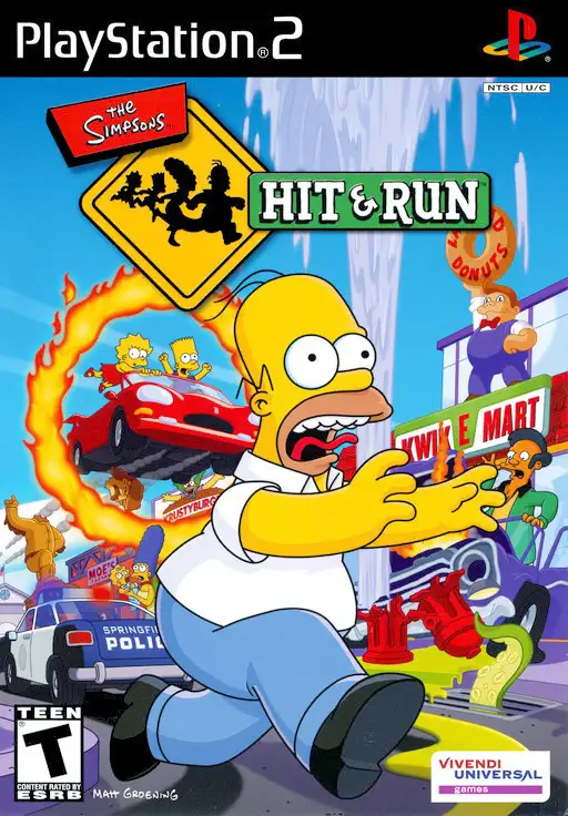 the simpsons hit & run